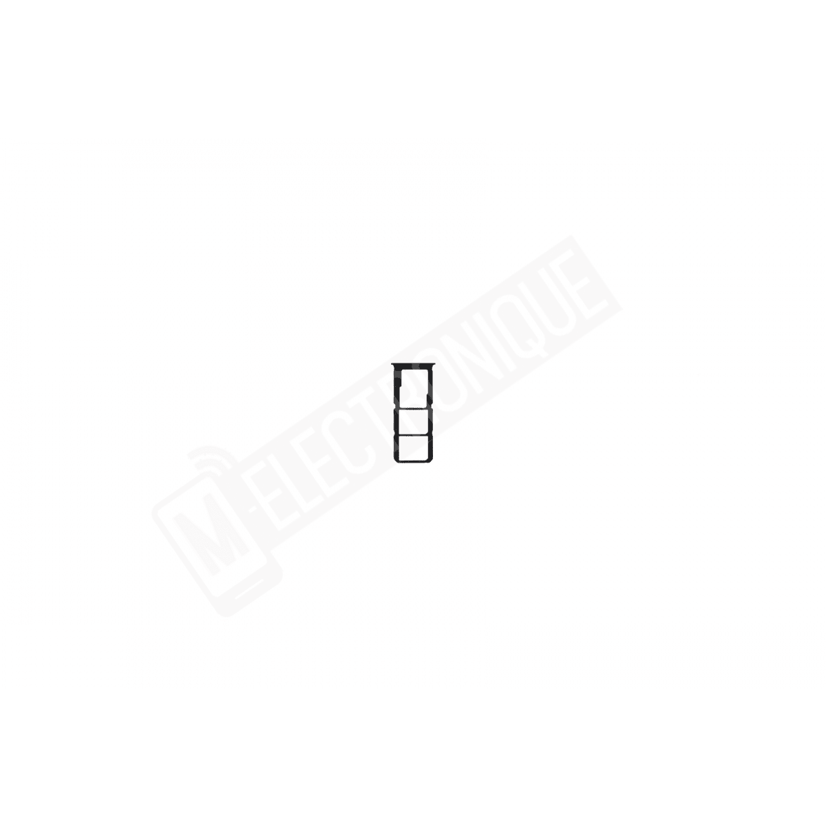 TIROIR SIM NOIR OPPO A54 5G / A74 5G
