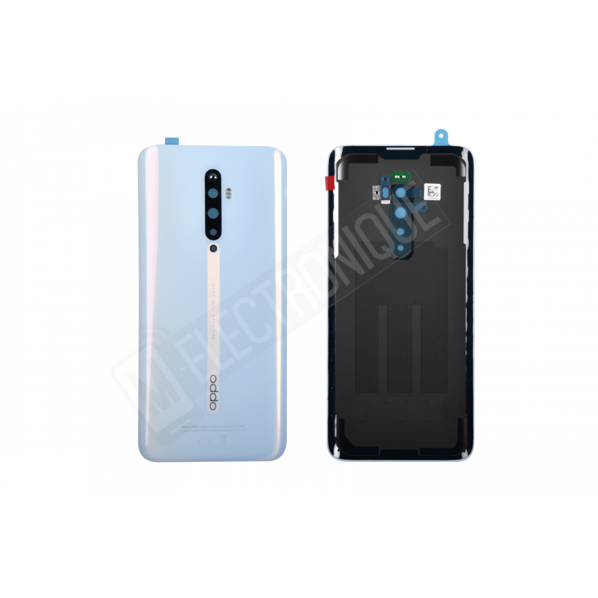 VITRE ARRIERE BLANCHE OPPO RENO2 Z