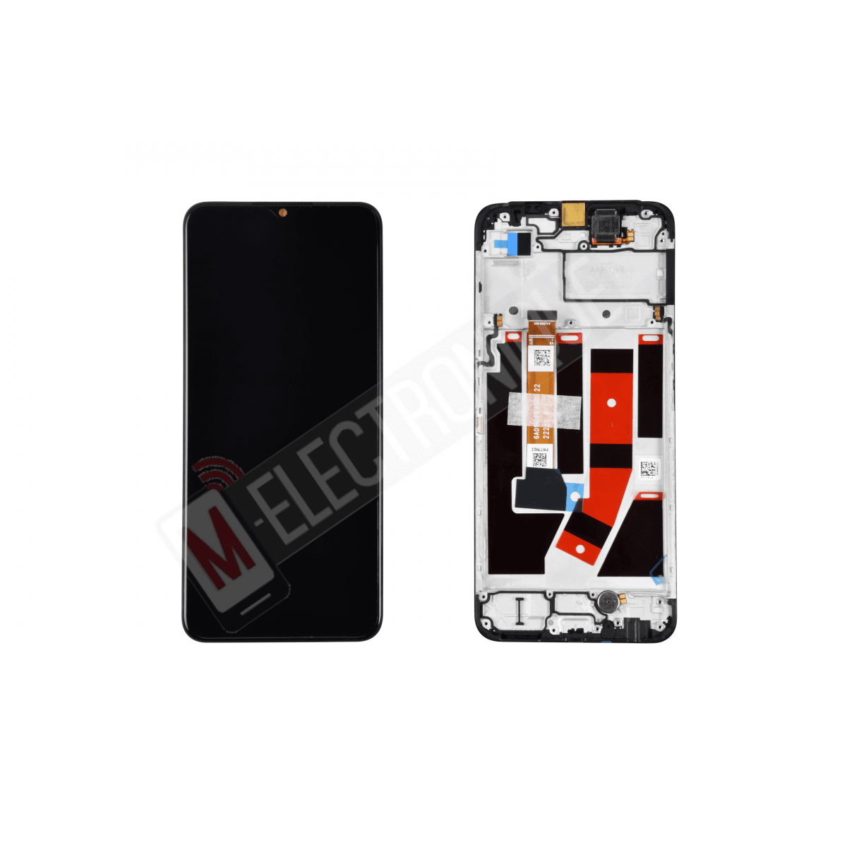 ECRAN NOIR OPPO A57S / A77 4G