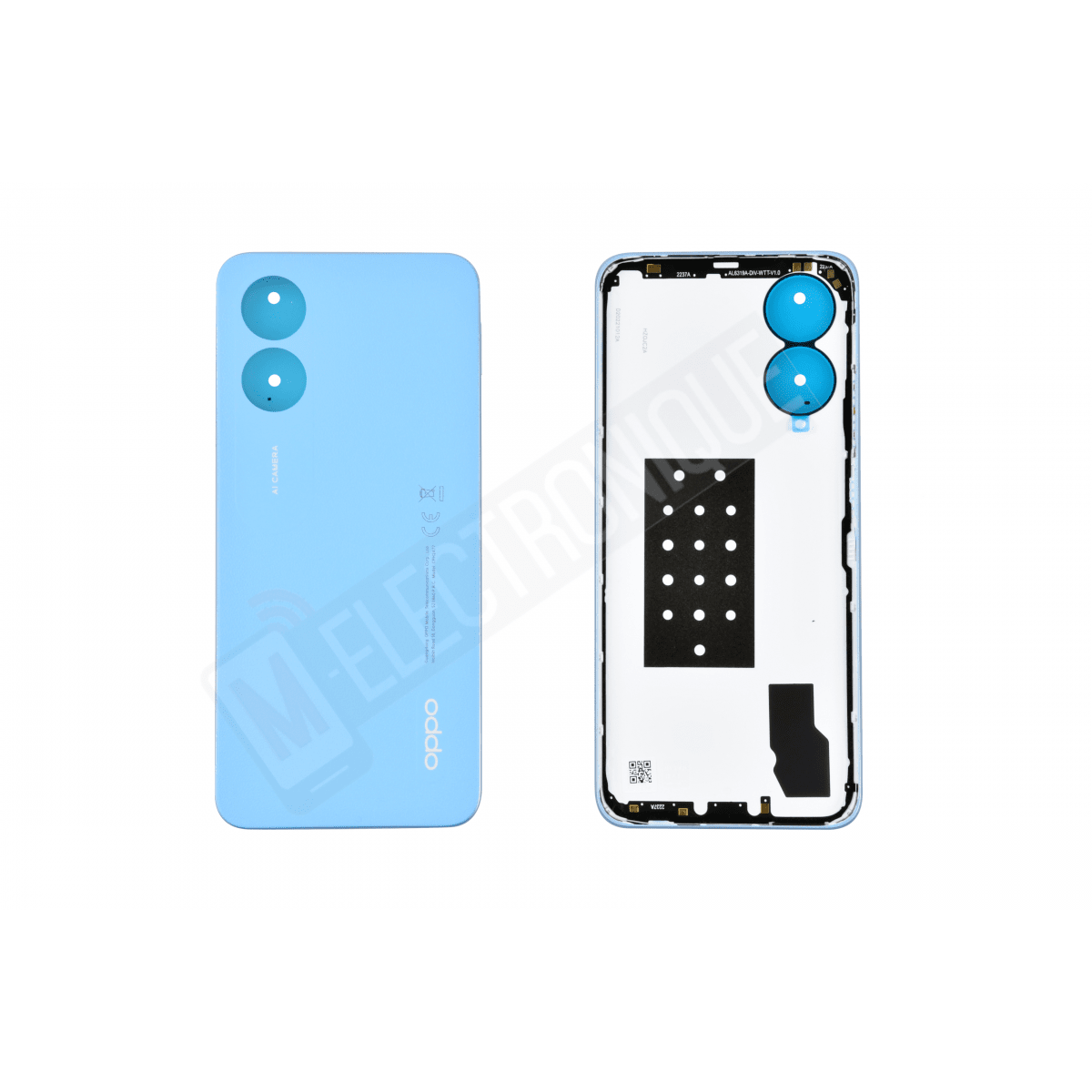 CACHE ARRIERE BLEU OPPO A17