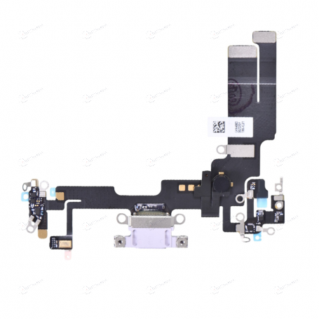 CONNECTEUR DE CHARGE VIOLET ORIGINAL IPHONE 14