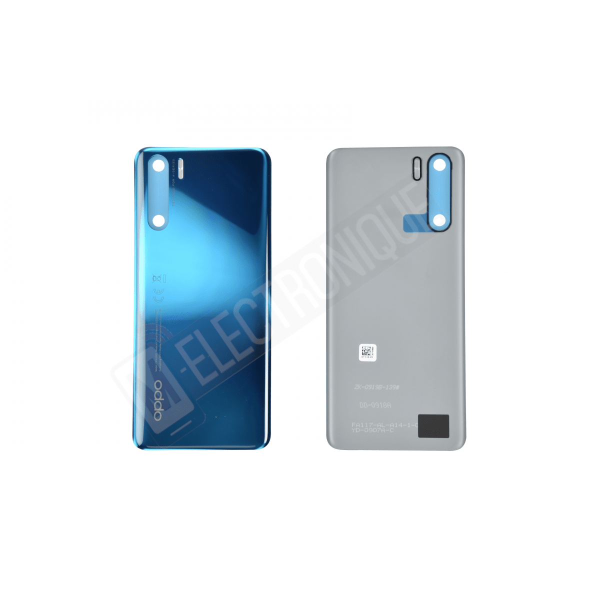 CACHE ARRIERE BLEU OPPO A91