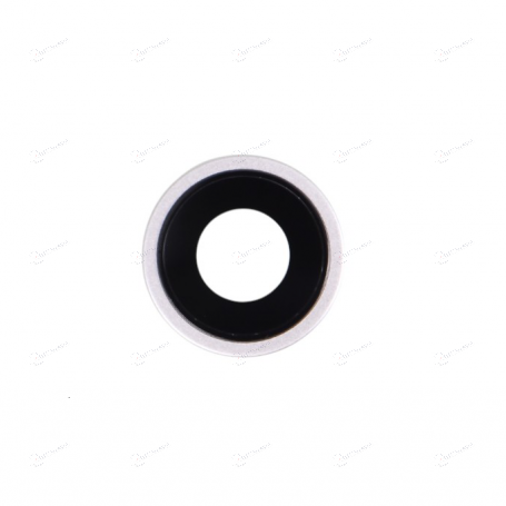 CONTOUR + LENTILLE CAMERA ARRIERE BLANC ORIGINAL IPHONE 14 / 14 PLUS
