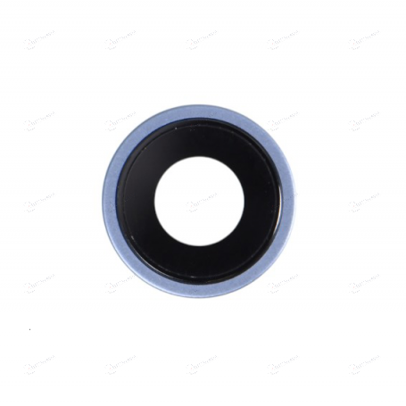 CONTOUR + LENTILLE CAMERA ARRIERE BLEU ORIGINAL IPHONE 14 / 14 PLUS