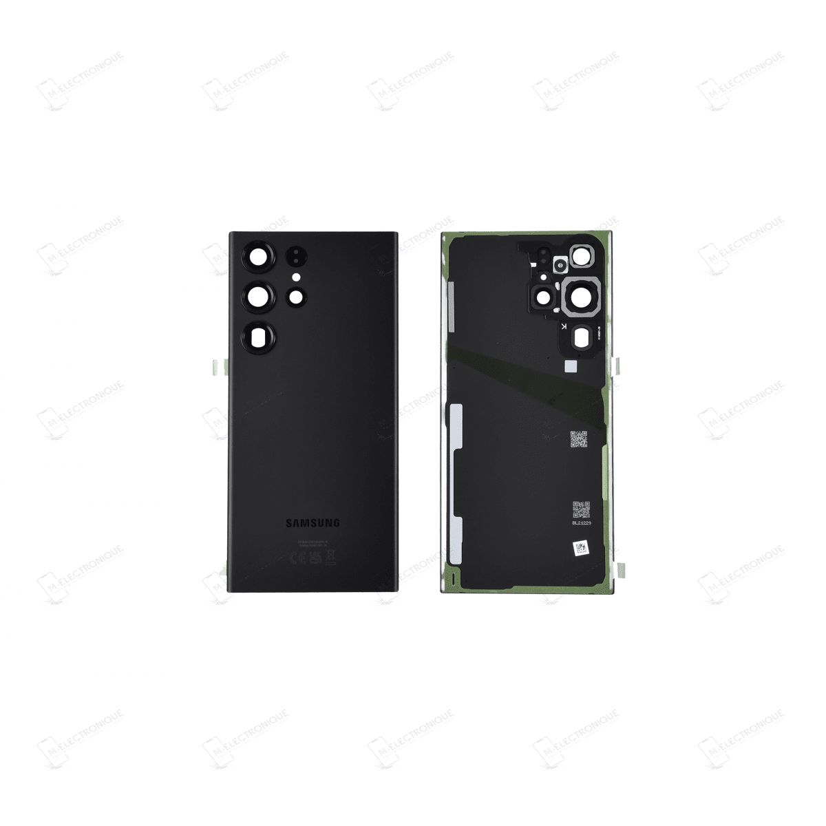 VITRE ARRIERE NOIR SAMSUNG GALAXY S23 ULTRA