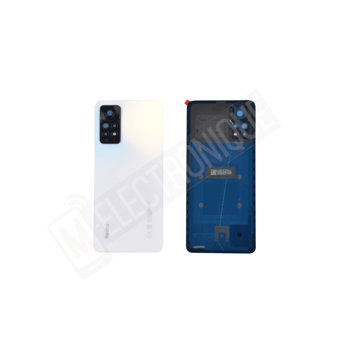 VITRE ARRIERE BLANCHE XIAOMI REDMI NOTE 11 PRO 4G