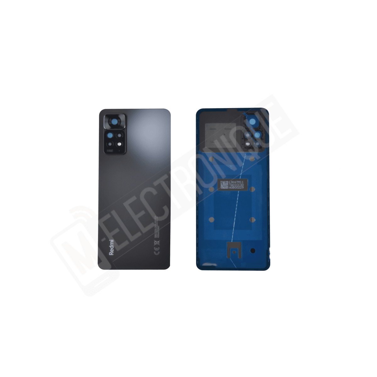 VITRE ARRIERE NOIR XIAOMI REDMI NOTE 11 PRO 4G