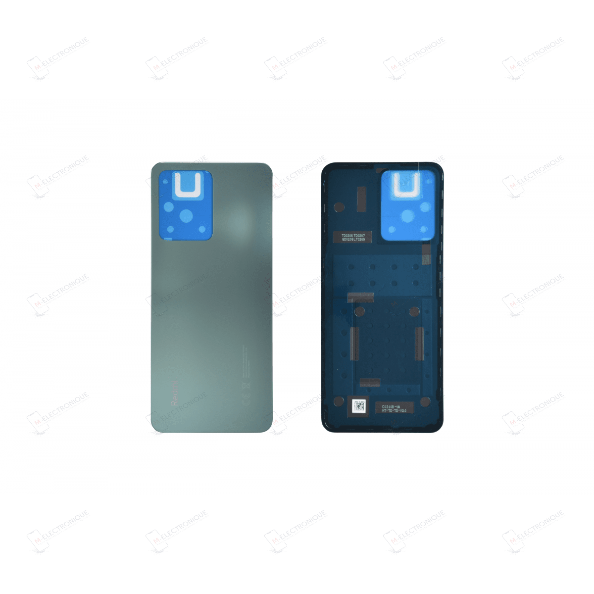 CACHE ARRIERE VERT XIAOMI REDMI NOTE 12 4G