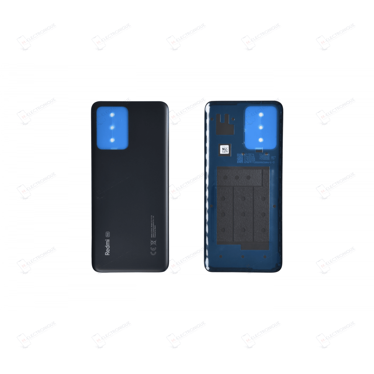 CACHE ARRIERE NOIR XIAOMI REDMI NOTE 12 5G