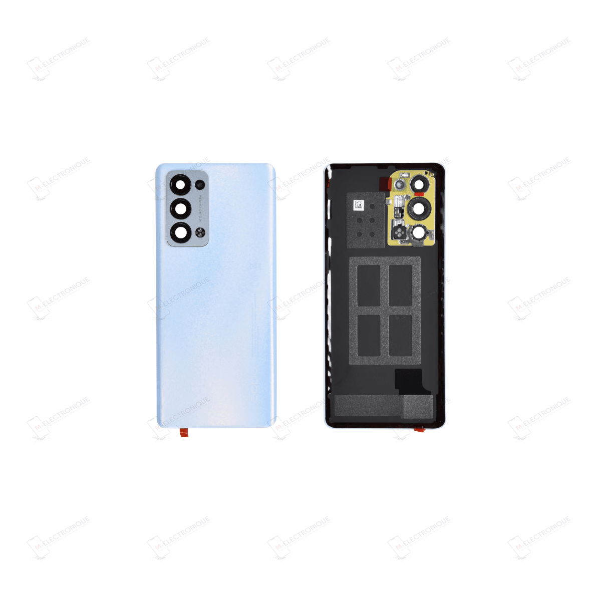 VITRE ARRIERE BLEU OPPO RENO 6 PRO 5G