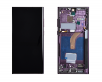 ECRAN OLED BORDEAUX SUR CHASSIS SAMSUNG GALAXY S22 ULTRA