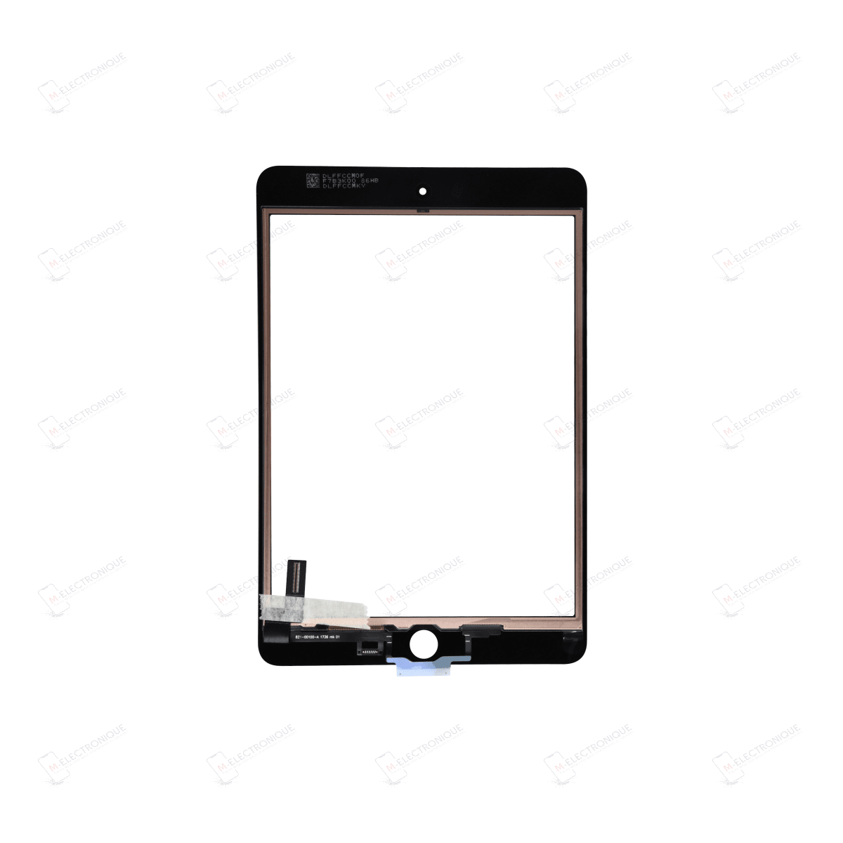 VITRE TACTILE NOIR PREMIUM IPAD MINI 4