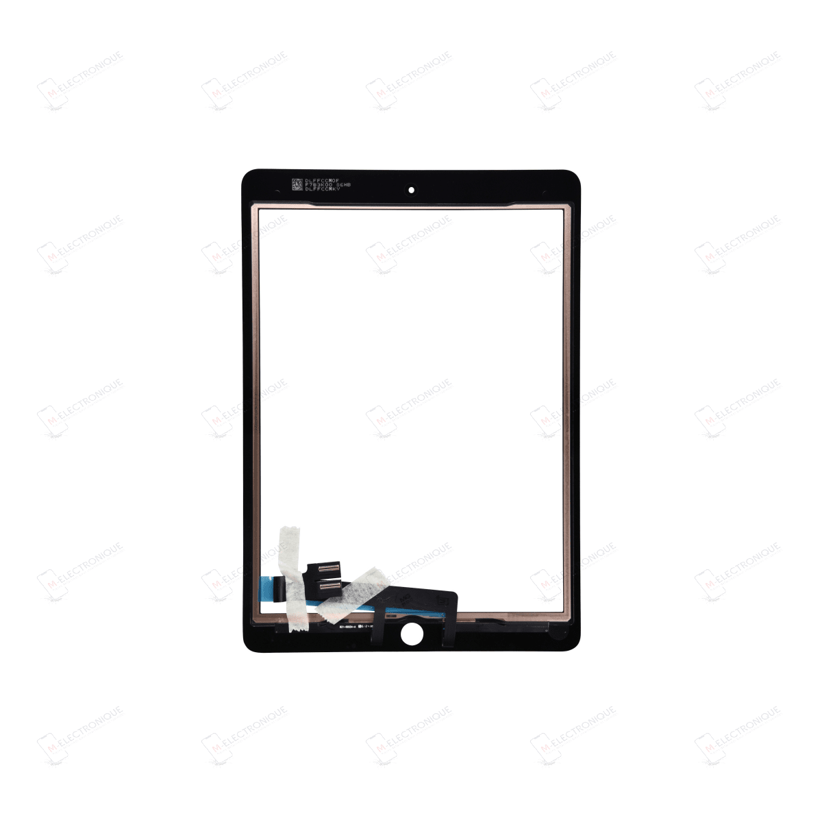 VITRE TACTILE NOIR PREMIUM IPAD PRO 9.7