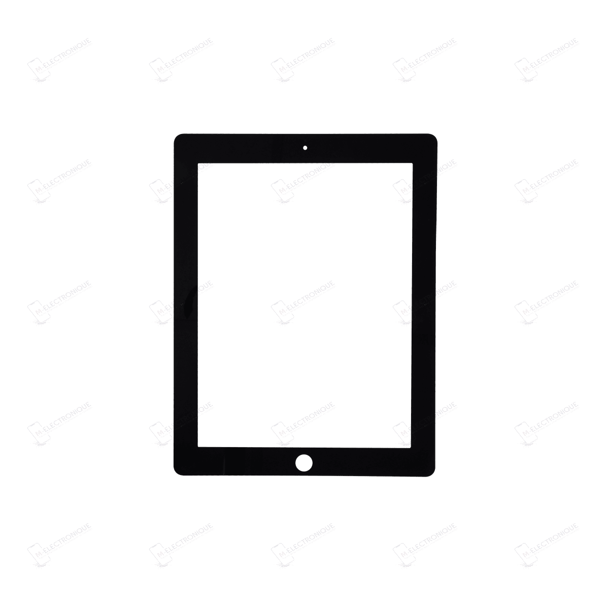 VITRE TACTILE NOIR PREMIUM IPAD 3 / 4