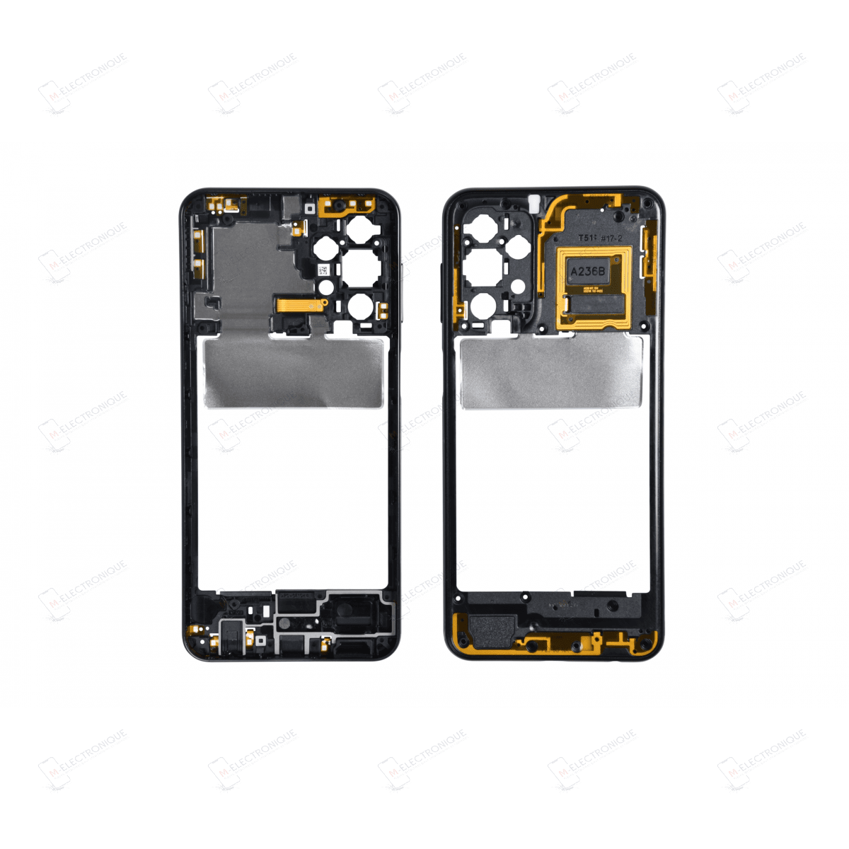 CHASSIS INTERMEDIAIRE NOIR SAMSUNG GALAXY A23 5G