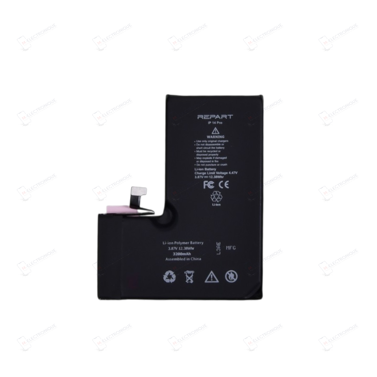 BATTERIE (TI) REPART IPHONE 14 PRO