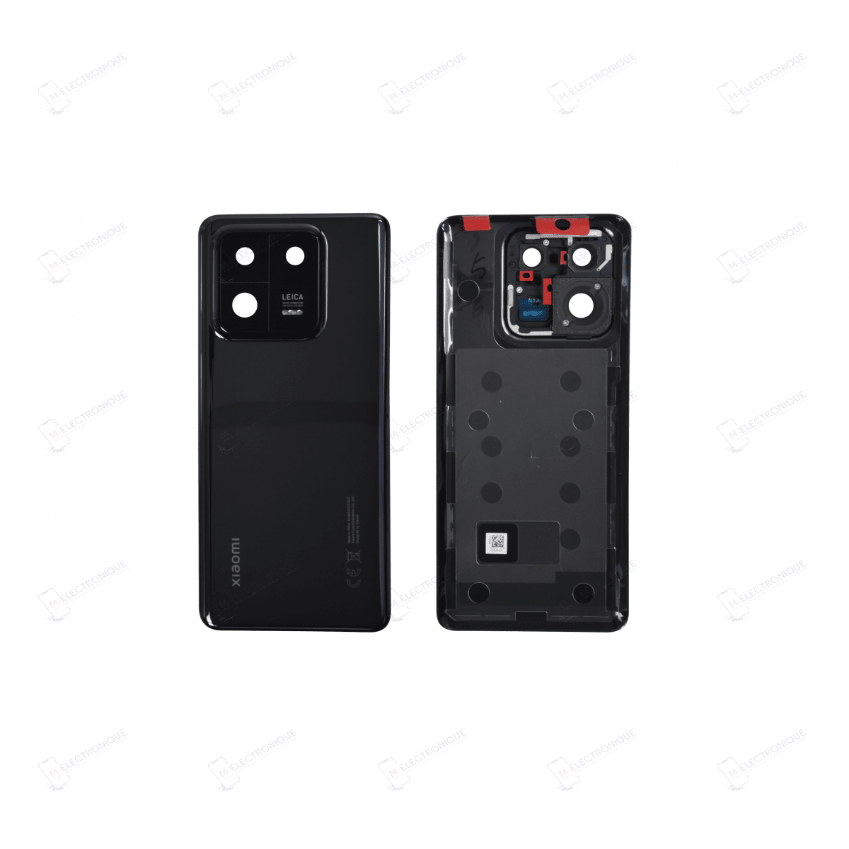 VITRE ARRIERE NOIR XIAOMI 13 PRO