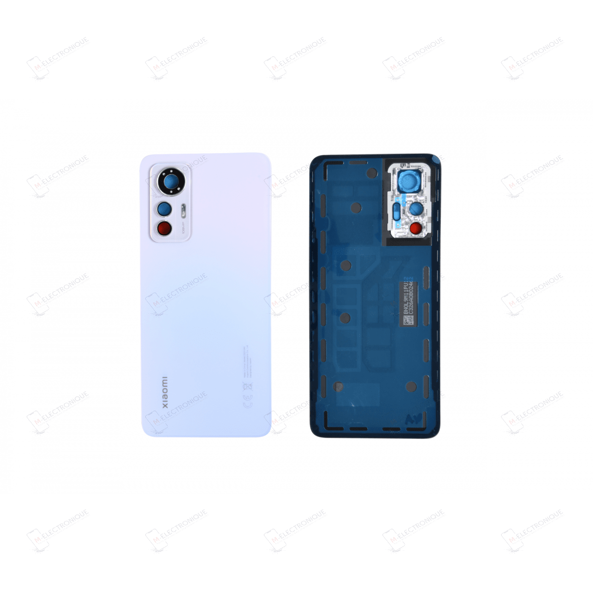 VITRE ARRIERE ROSE XIAOMI 12 LITE