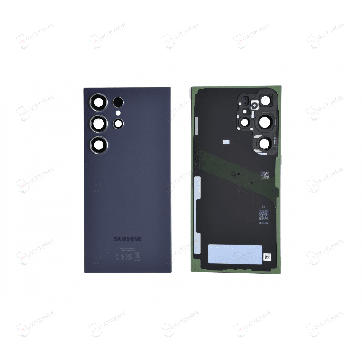 VITRE ARRIERE VIOLET TITANE SAMSUNG GALAXY S24 ULTRA