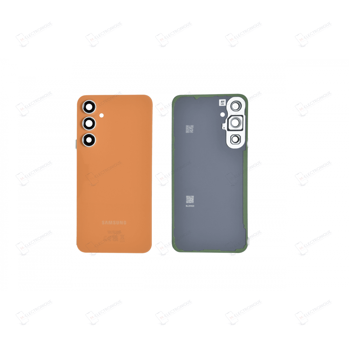 VITRE ARRIERE ORANGE SAMSUNG GALAXY S23 FE
