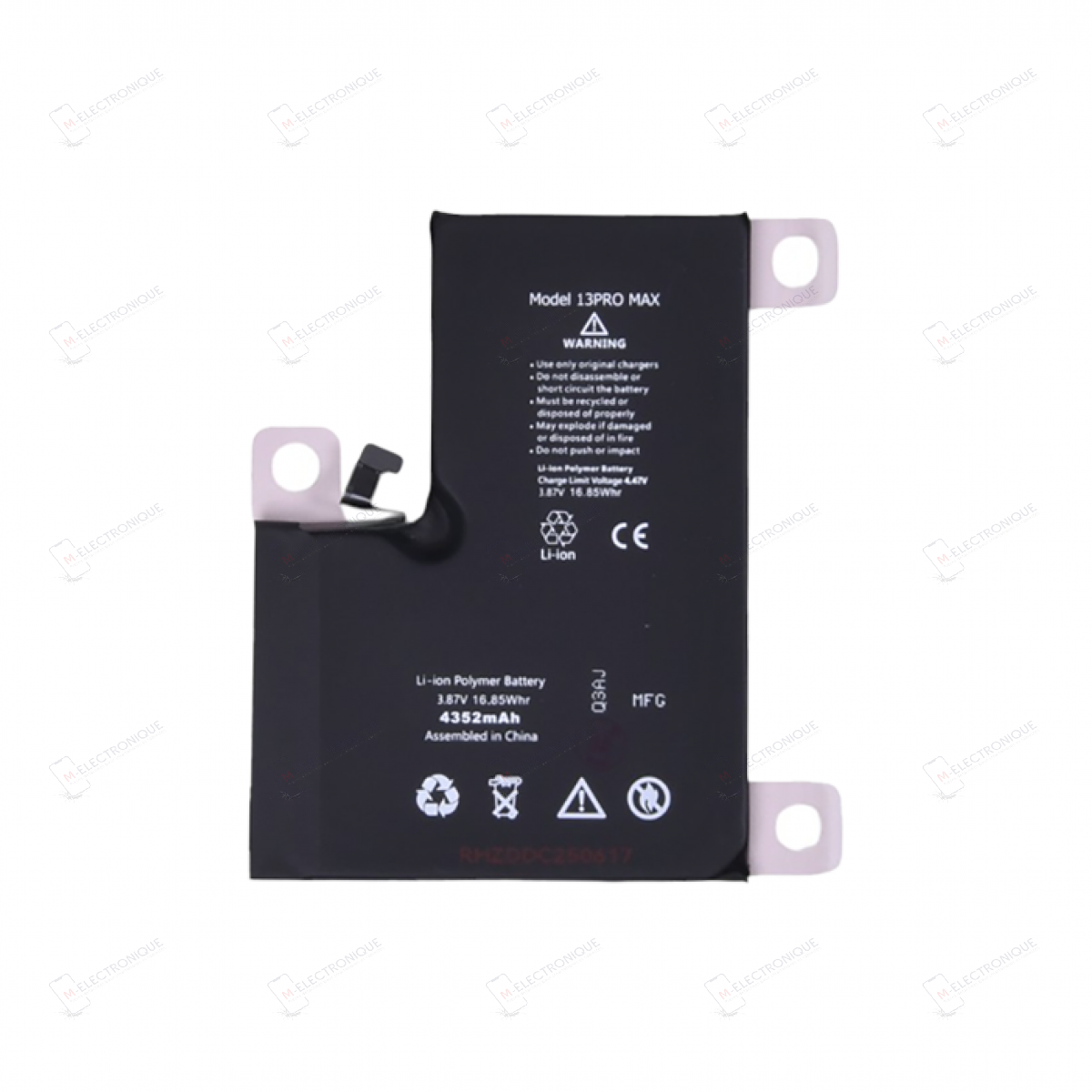 BATTERIE (TI) DIAGNOSTIC IPHONE 13 PRO MAX