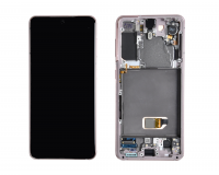 ECRAN ROSE AVEC CAMERA SAMSUNG GALAXY S21