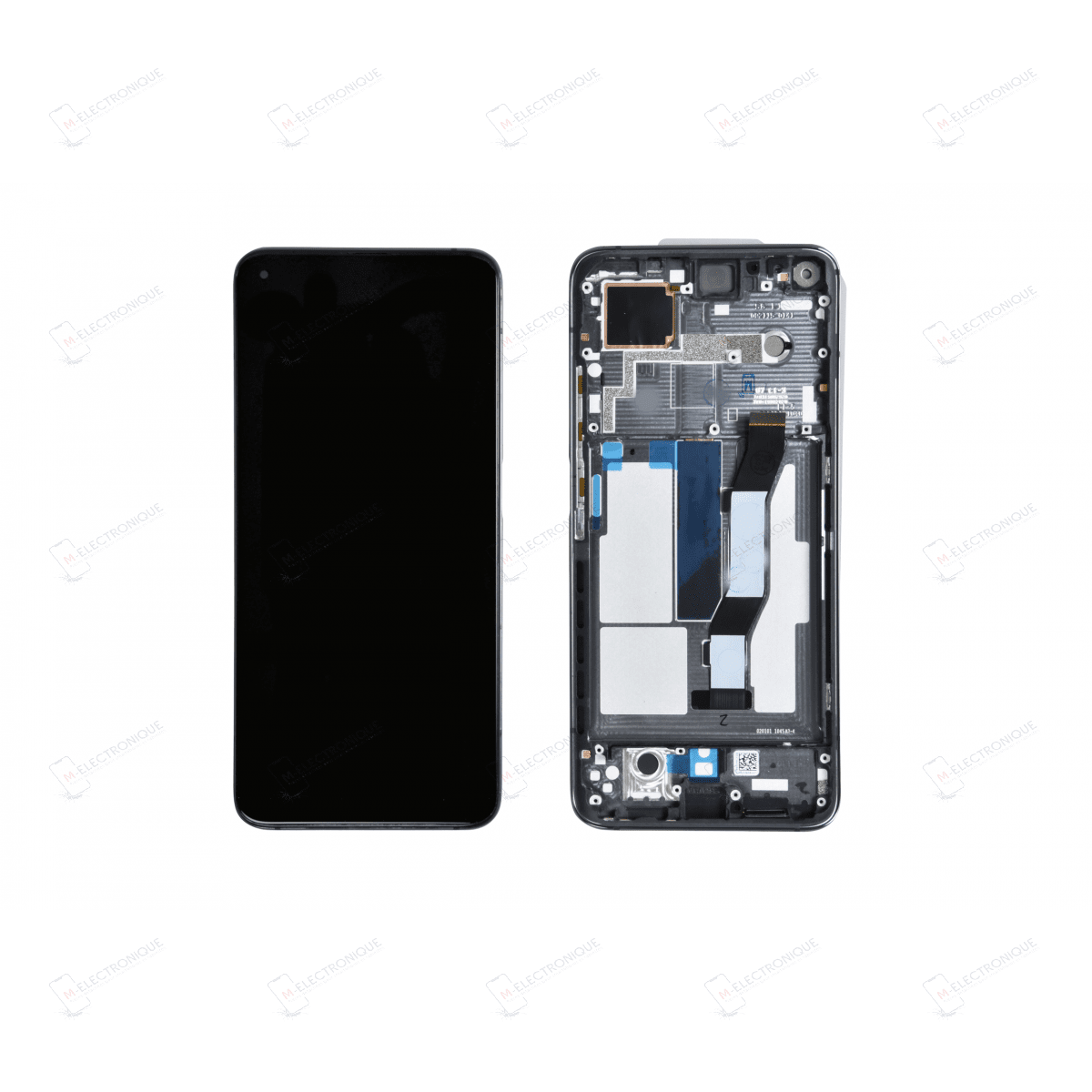 ECRAN NOIR COMPATIBLE PREMIUM SUR CHASSIS XIAOMI MI 10T PRO