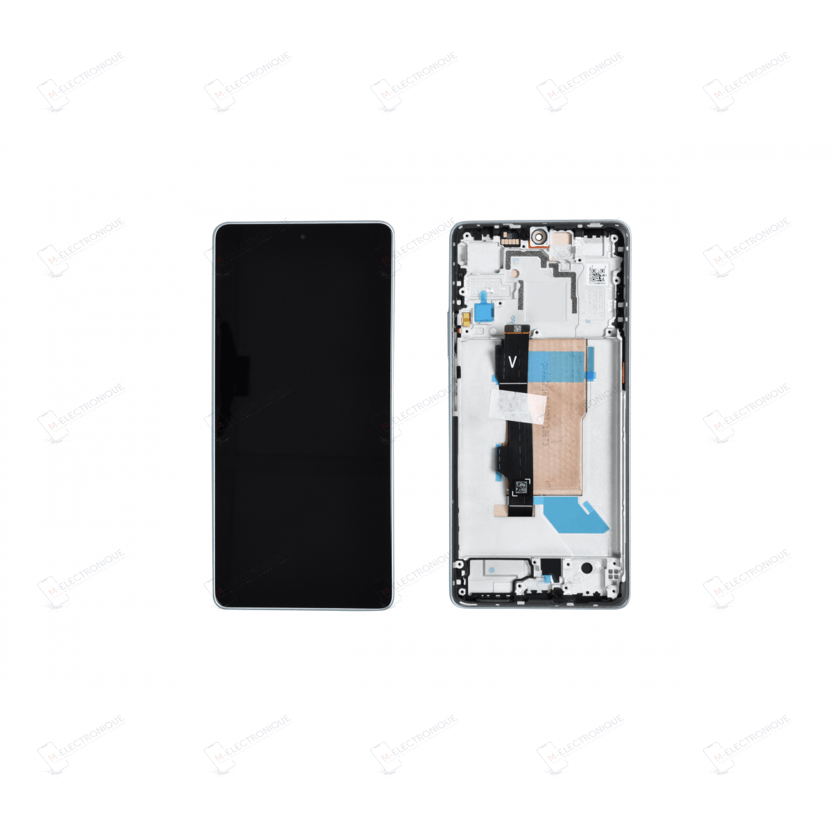 ECRAN BLANC XIAOMI POCO F5 / REDMI NOTE 12 TURBO