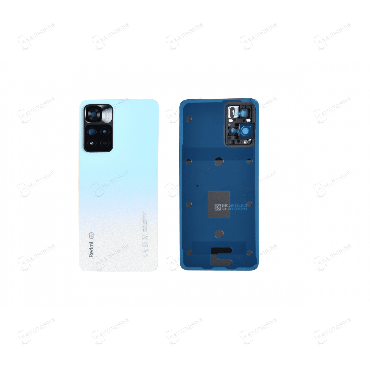 VITRE ARRIERE BLEU XIAOMI REDMI NOTE 11 PRO +