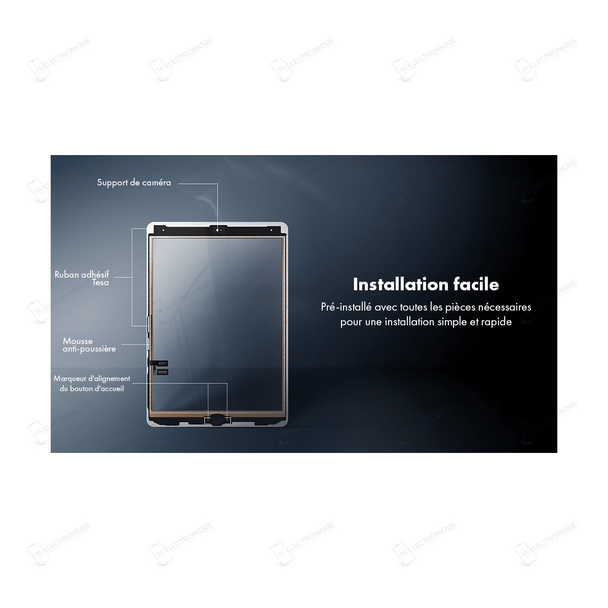 VITRE TACTILE REPART IPAD MINI 6