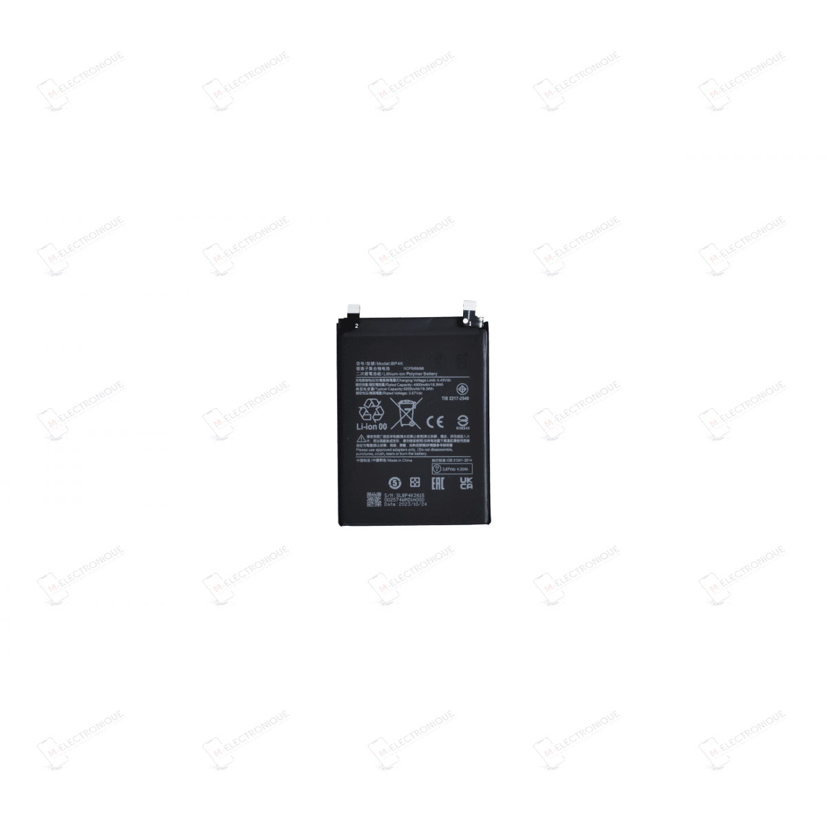 BATTERIE COMPATIBLE PREMIUM XIAOMI REDMI NOTE 12 PRO 5G