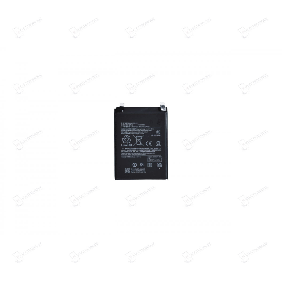 BATTERIE COMPATIBLE PREMIUM XIAOMI REDMI NOTE 12 PRO 4G