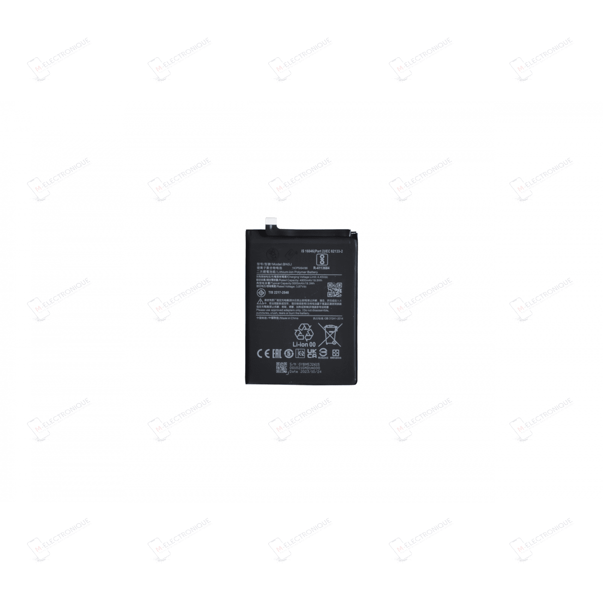 BATTERIE COMPATIBLE PREMIUM XIAOMI REDMI NOTE 12 5G