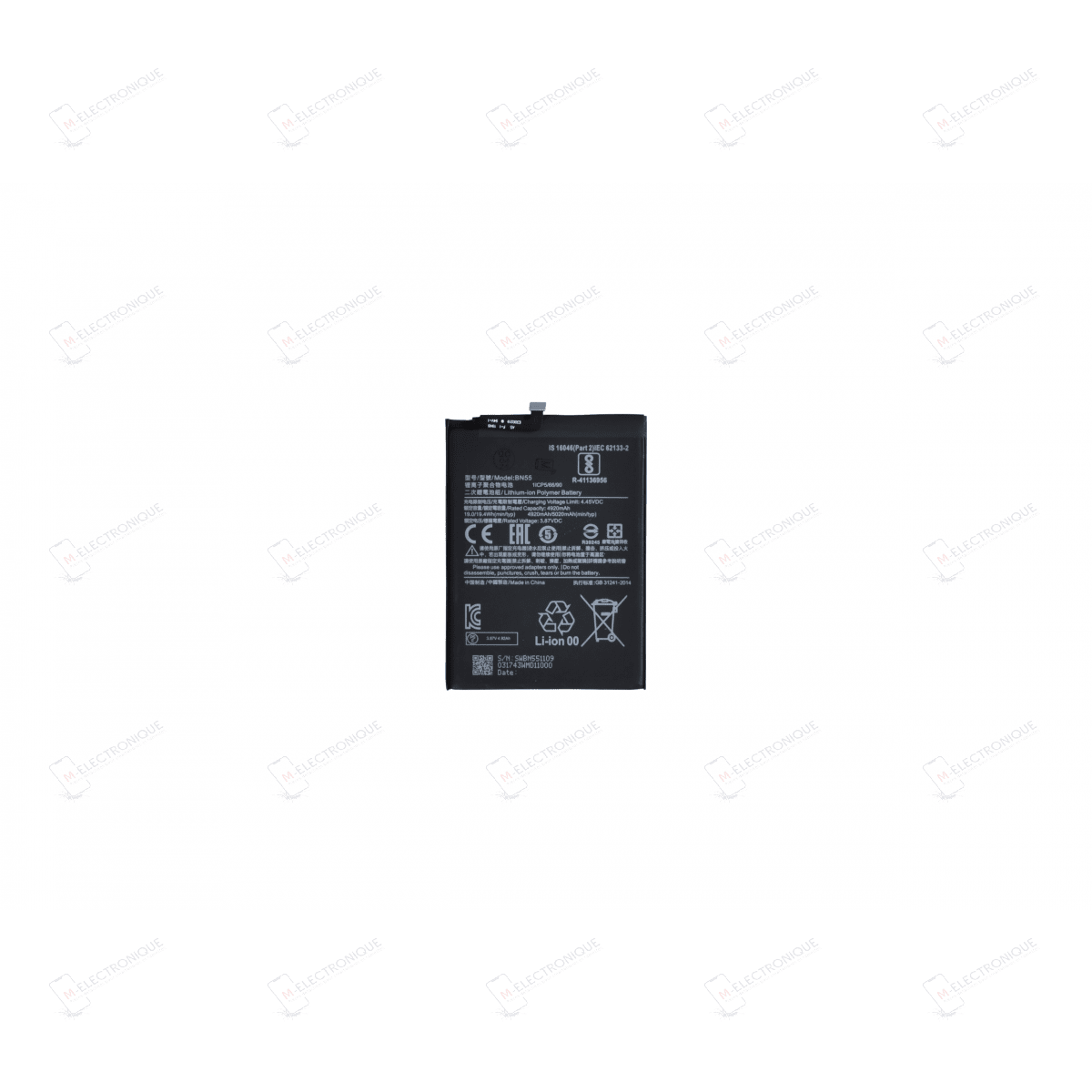 BATTERIE COMPATIBLE PREMIUM XIAOMI REDMI NOTE 9S