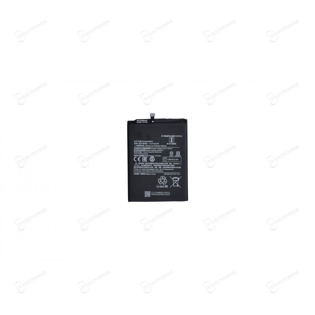 BATTERIE COMPATIBLE PREMIUM XIAOMI REDMI NOTE 9T