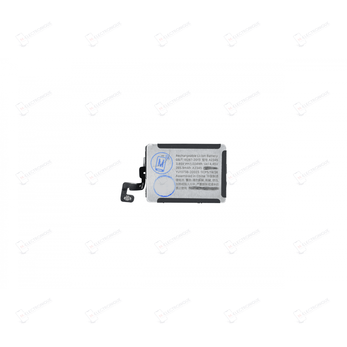 BATTERIE APPLE WATCH SERIE 6 40MM