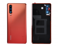 VITRE ARRIERE ORANGE HUAWEI P30