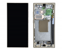 ECRAN AMBRE TITANE SAMSUNG GALAXY S24 ULTRA