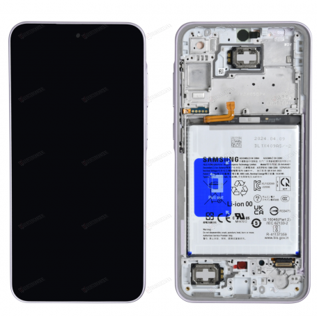 ECRAN LAVANDE AVEC BATTERIE SAMSUNG GALAXY A35 5G