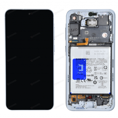 ECRAN BLEU AVEC BATTERIE SAMSUNG GALAXY A55 5G