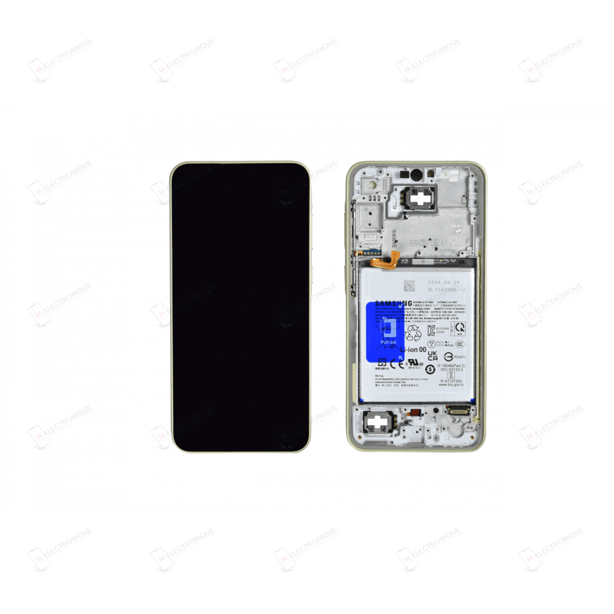 ECRAN LIME AVEC BATTERIE SAMSUNG GALAXY A35 5G