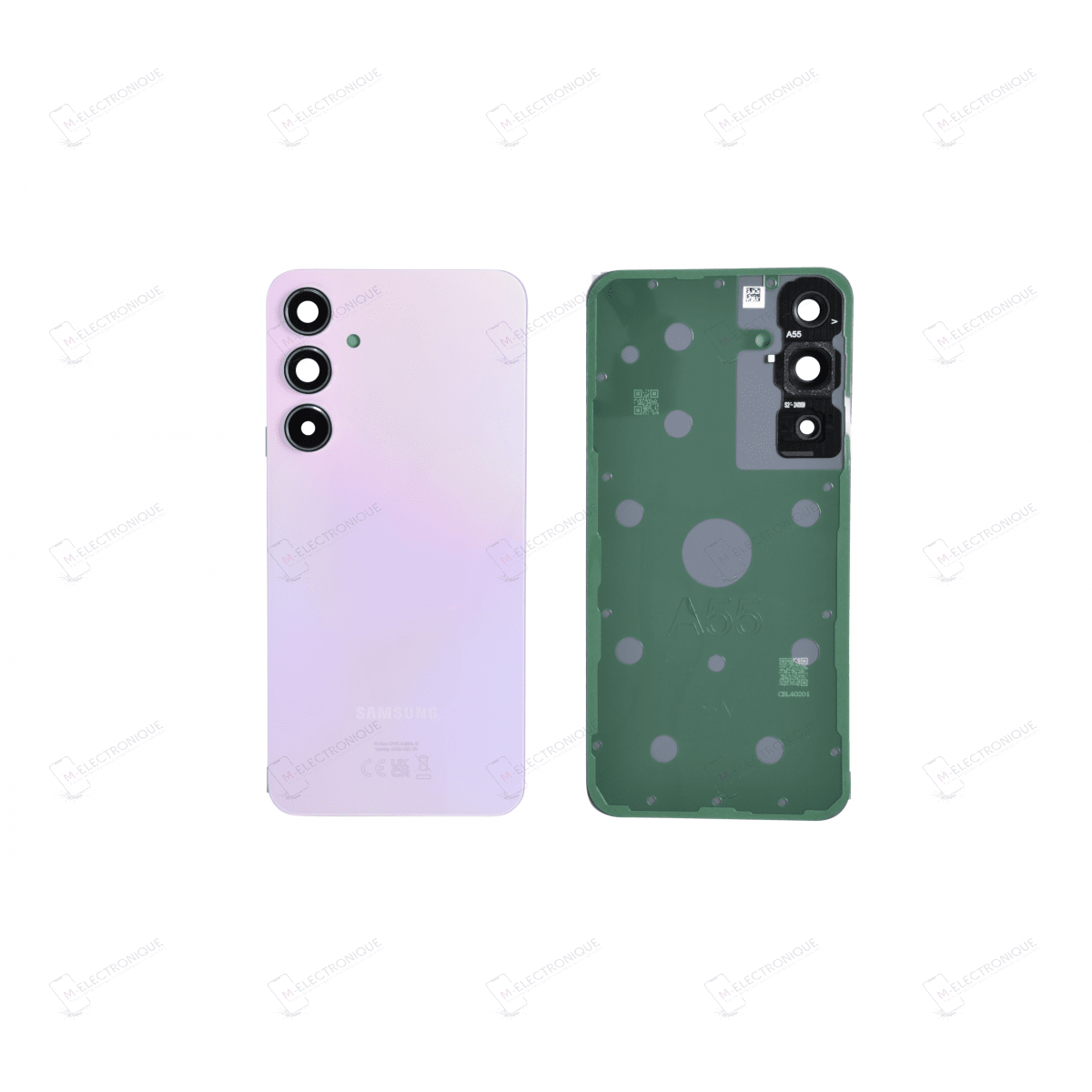VITRE ARRIERE VIOLET SAMSUNG GALAXY A55 5G