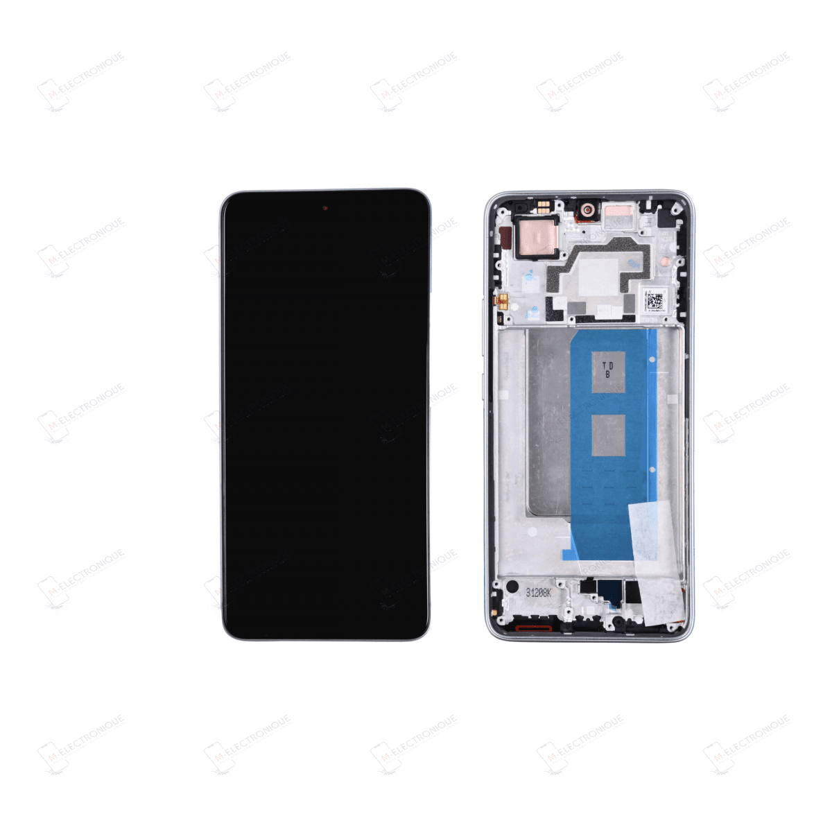 ECRAN BLANC XIAOMI POCO F5 PRO