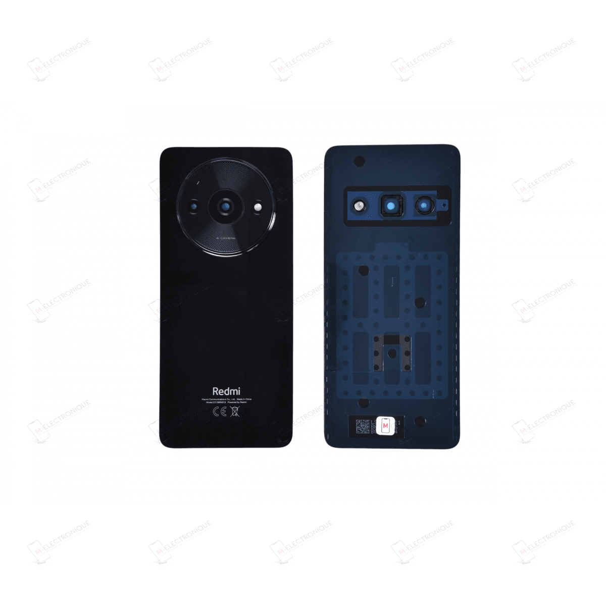 VITRE ARRIERE NOIR XIAOMI REDMI A3