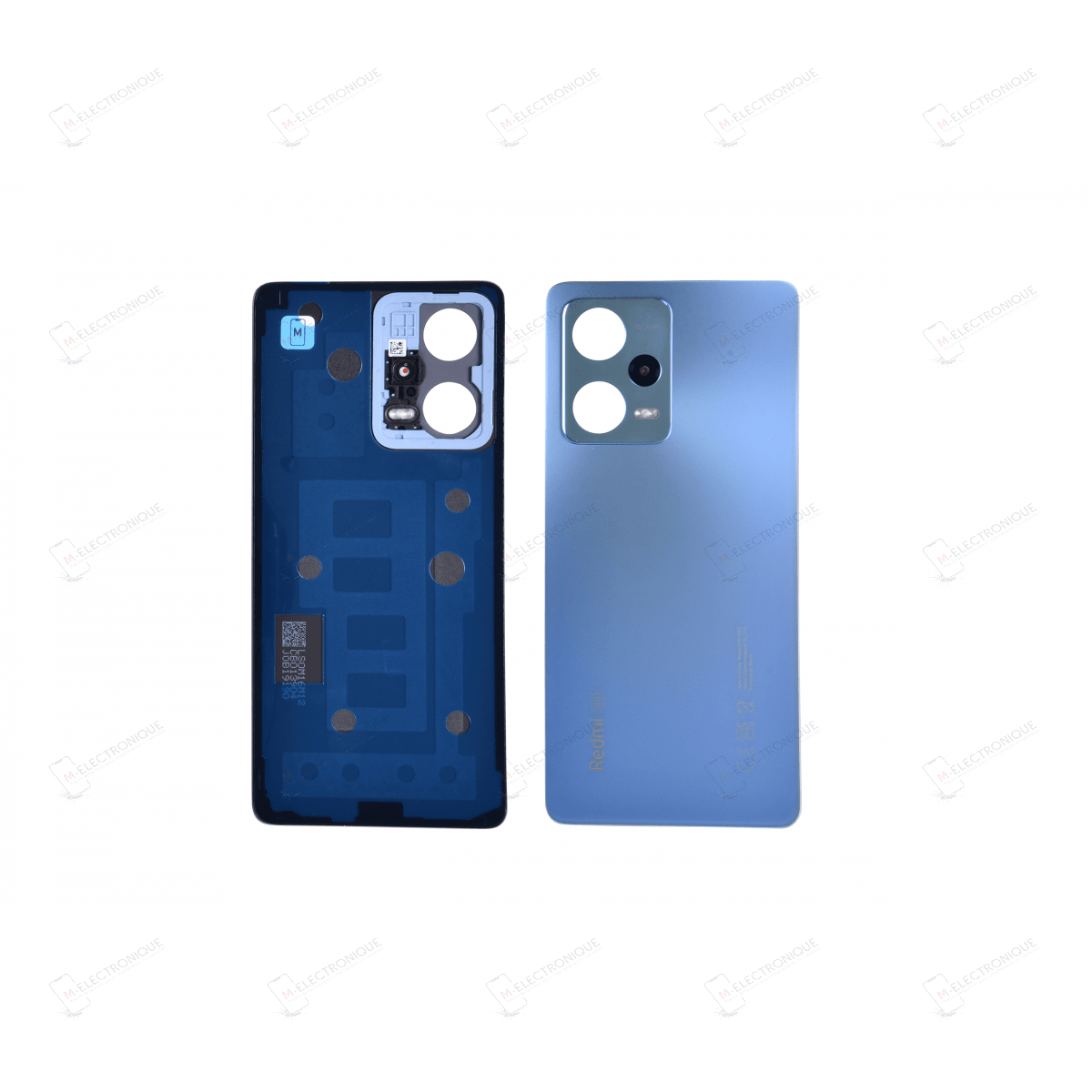 VITRE ARRIERE BLEU XIAOMI REDMI NOTE 12 PRO 5G