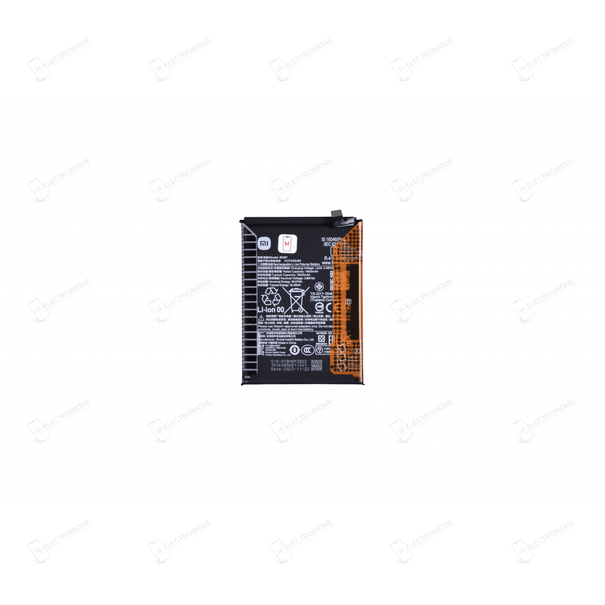 BATTERIE XIAOMI REDMI NOTE 13 4G / 5G