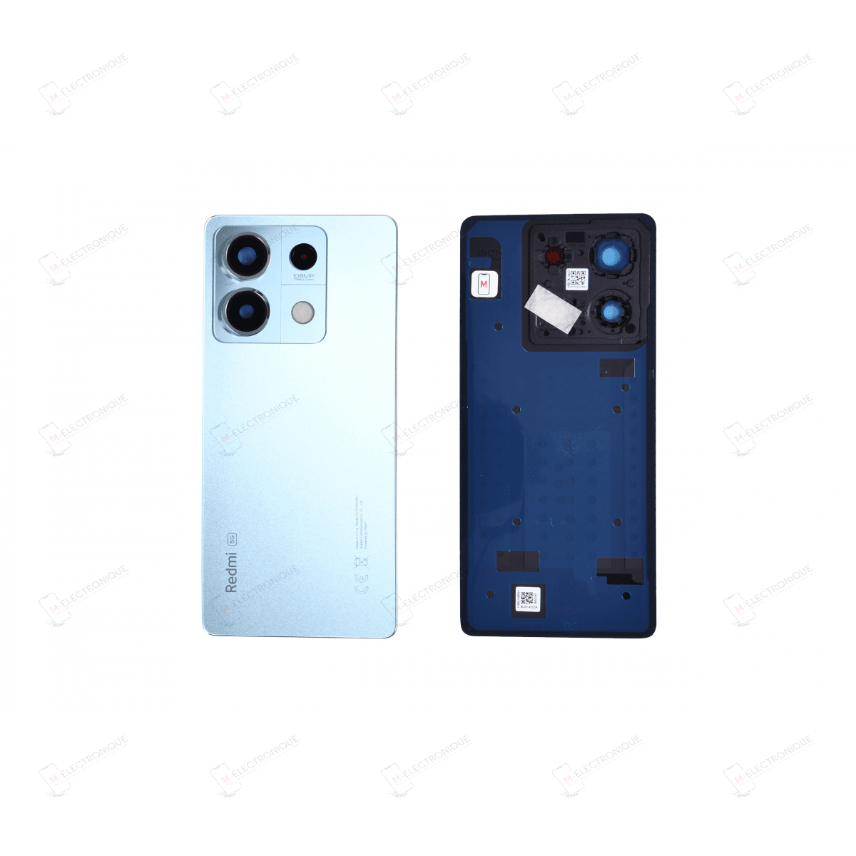 CACHE ARRIERE BLEU XIAOMI REDMI NOTE 13 5G