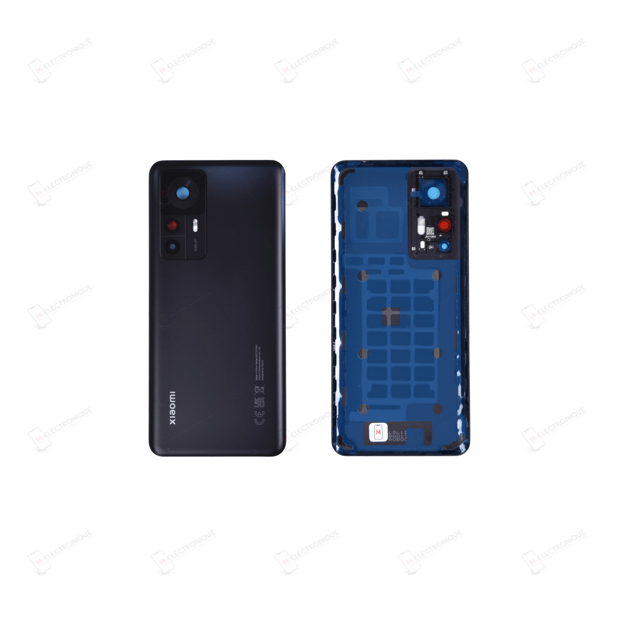 VITRE ARRIERE NOIR XIAOMI 12T