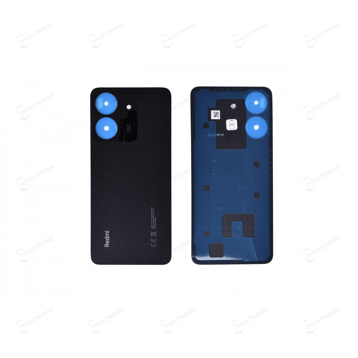 CACHE ARRIERE NOIR XIAOMI REDMI 13C