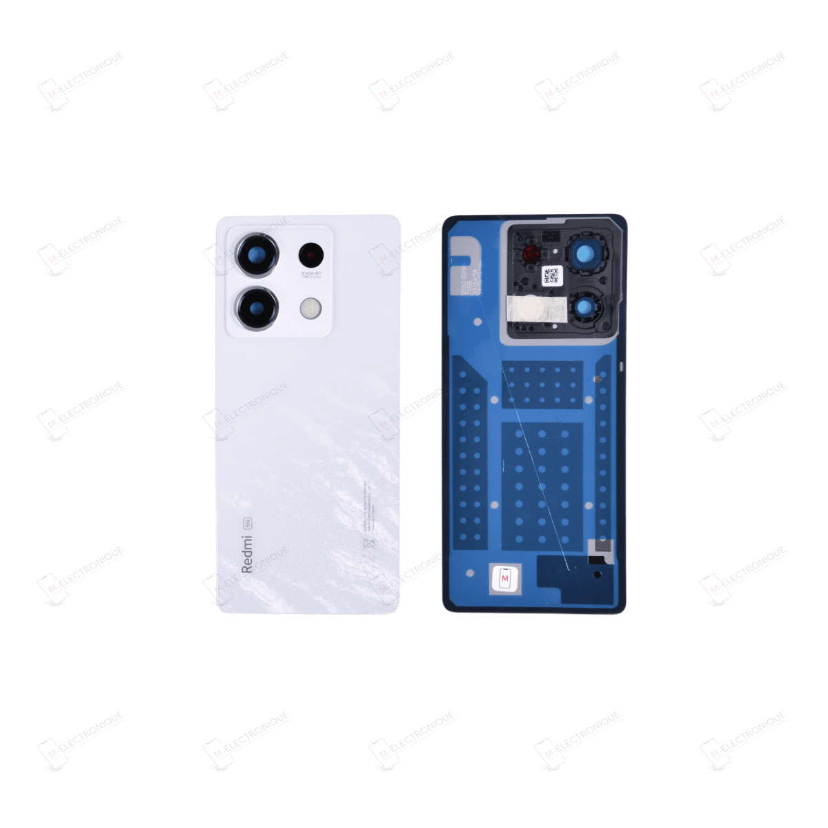 CACHE ARRIERE BLANC XIAOMI REDMI NOTE 13 5G